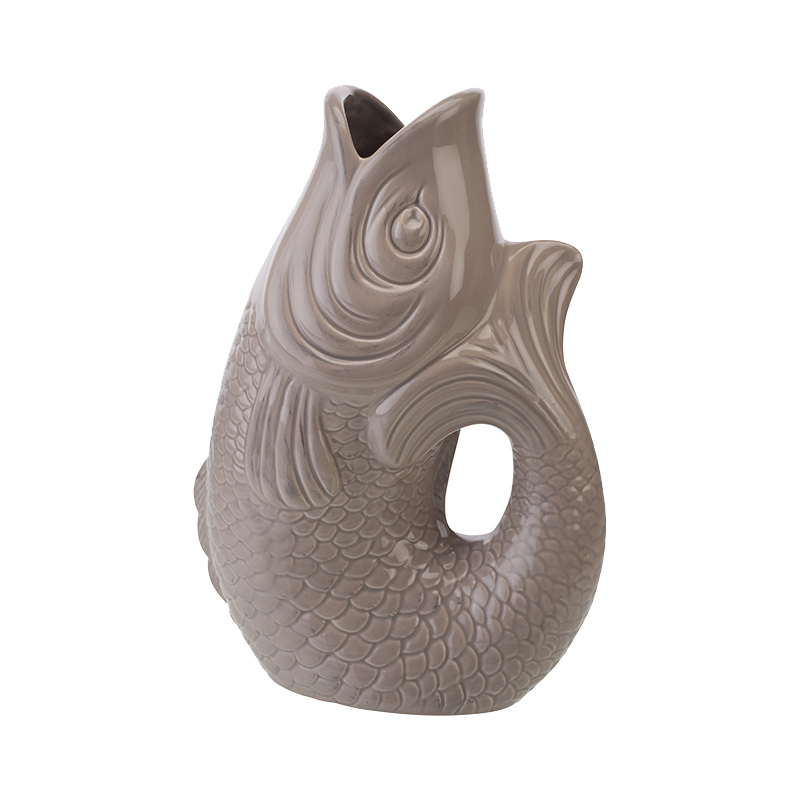 Monsieur Carafon, Fisch, Vase, S. sandstone, 1,2 l