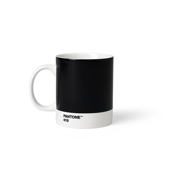 Pantone Porzellan-Becher black 419
