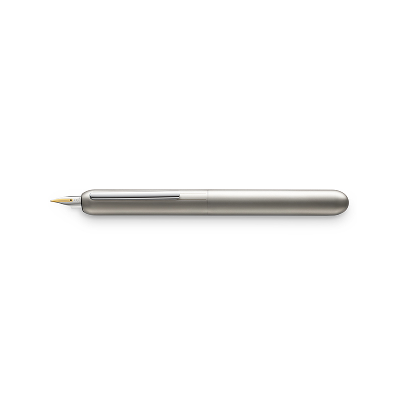 Lamy Füllhalter dialog 3 Palladium silber, Modell 074 mit Goldfeder