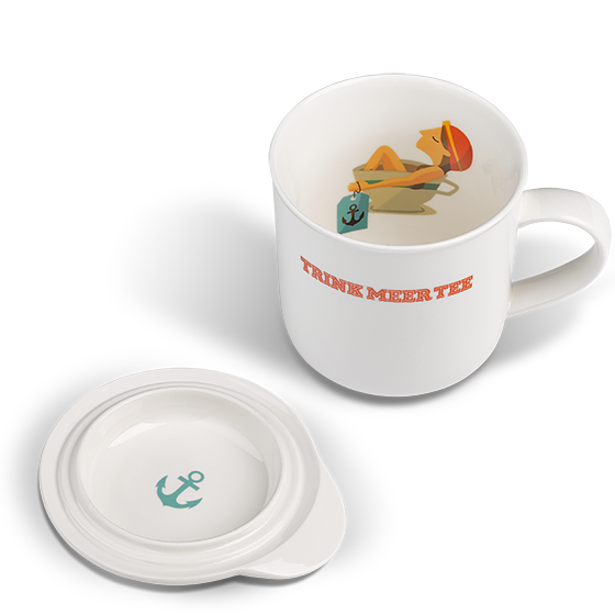 Teebecher "Anker Lichten"  TRINK MEER TEE