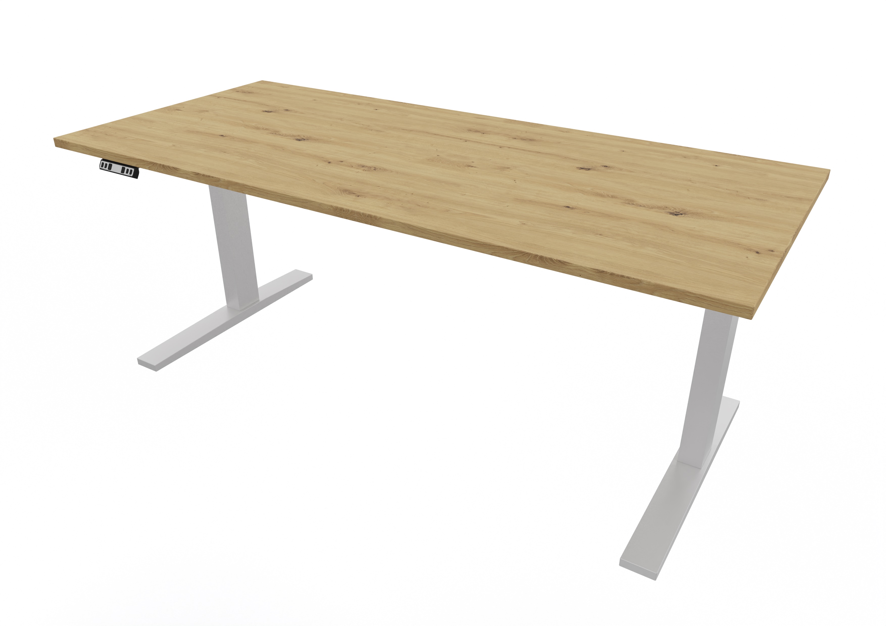 Schreibtisch B: 180 cm, 70-120 cm, Office, elektrisch höheneinstellbar