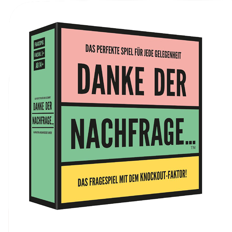 Danke der Nachfrage - Kartenspiel