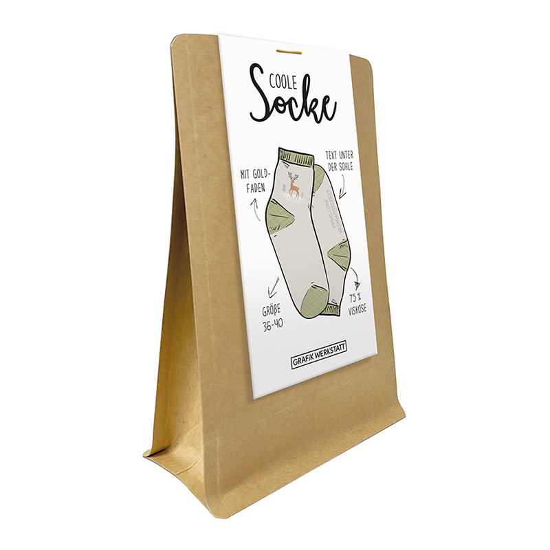 Coole Socke Weihnachten - Fröhliche Weihnachtszeit