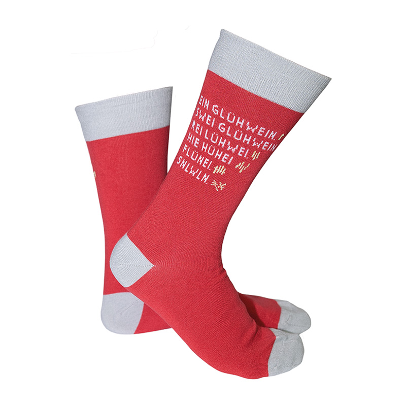 Coole Socke - Weihnachten Glühwein