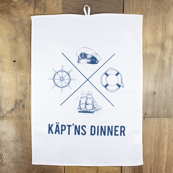 Geschirrtuch "Käpt´ns Dinner"