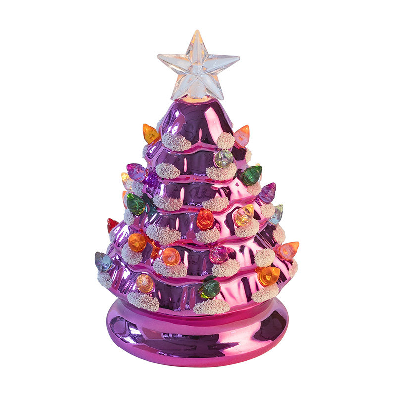 Luce - Weihnachtsbaum mit LED Beleuchtung, S, pink