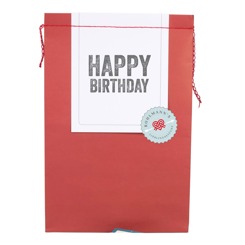 Rohlmann Geschenktüte Happy Birthday